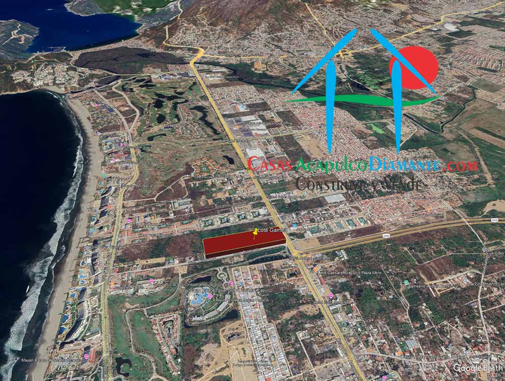 Terreno Playa Diamante Lote Gamba - Vista aérea 8